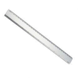Regla Metálica 30 cm Bl/1