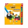 Lápices de Colores Bic Evolution Hexagonales C/24