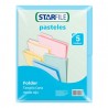Folder Colores Starfile C/5 Carta