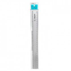 Regla Metálica Jumbo 30 cm Bl/1