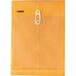 Sobre Protector C/Rondana Mae Shfv-Na Oficio Vertical Naranja
