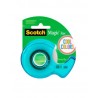 Cinta Adhesiva Mágica con Despachador Scotch 122C, Rollo 19 x 16.5 m
