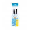 Bolígrafo Punto Mediano 1.0 mm Paper Mate Kilométrico 100 Bl/2 Negro