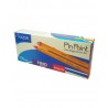 Bolígrafo Punto Fino 0.7 mm Azor Pin Point Rojo, Barril Amarillo