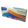 Bolígrafo Punto Fino 0.7 mm Azor Pin Point Rojo, Barril Amarillo