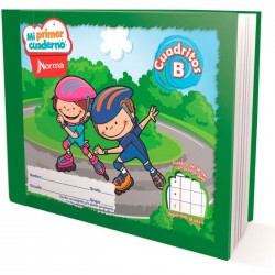 Mi Primer Cuaderno Forma Italiana Cosido Norma Cuadritos B 72 h.