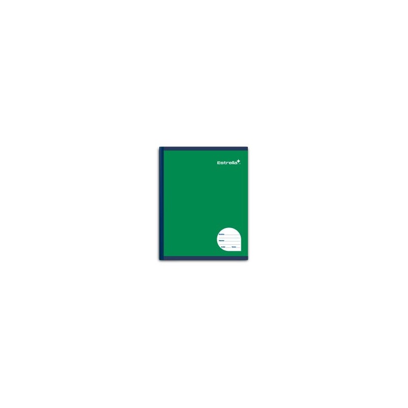Cuaderno Profesional Cosido Estrella 0613 Doble Raya 100 h.