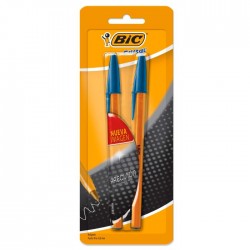 Bolígrafo Punto Fino 0.8 mm Bic Precisión Bl/2 Azul