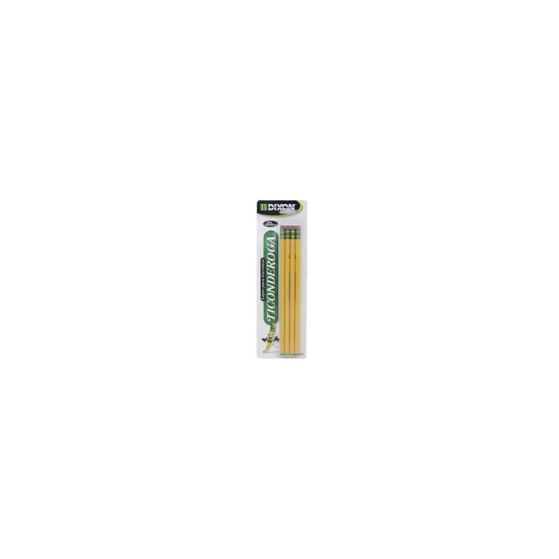 Lápiz de Grafito #2 Ticonderoga Hexagonal Bl/4