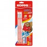 Lápiz de Grafito Entrenador Kores Coach Jumbo Triangular Bl/2