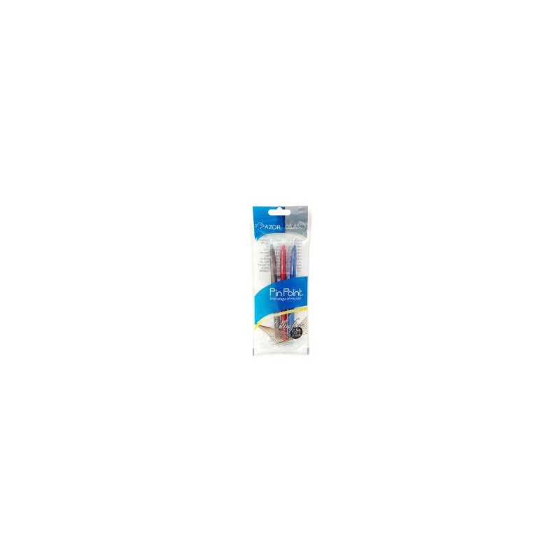 Bolígrafo Punto Ultrafino 0.5 mm Azor Pin Point Bl/3