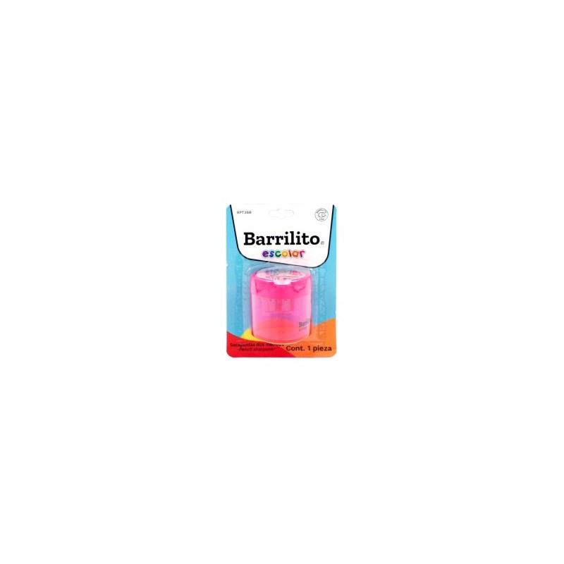 Sacapuntas con Depósito Barrilito SPT36B Bl/1