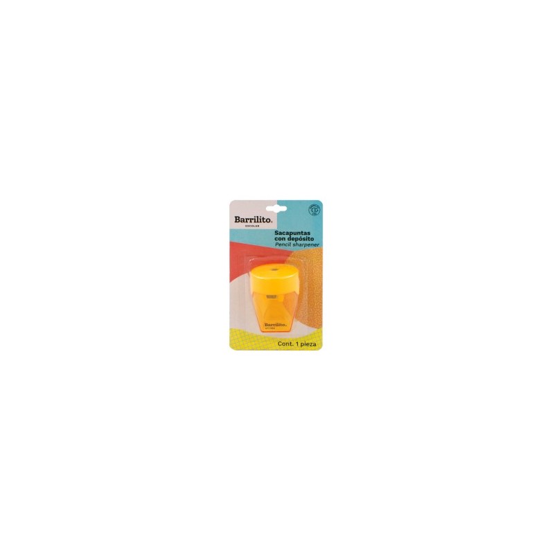 Sacapuntas con Depósito Barrilito SPT38B Bl/1