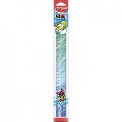 Regla Flexible Maped Twist'n Flex Decor 30 cm