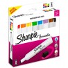 Marcador Acuacolor Sharpie Bl/8 Punta Cincel
