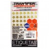 Etiqueta Estrella Transfer Chica E6Oes014 C/189 Oro Met. Autoadh.