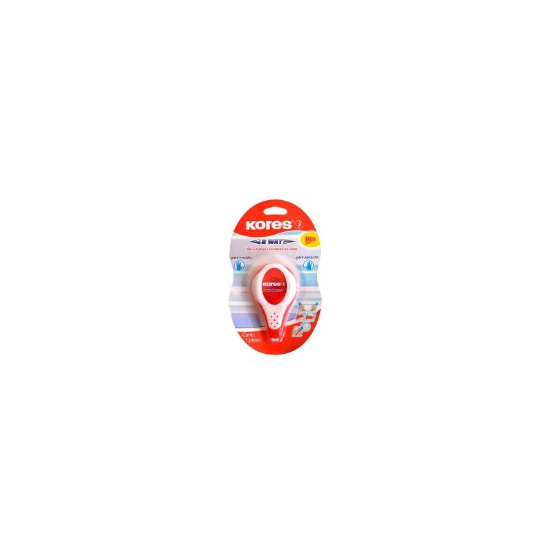 Cinta Correctora Kores 2 Way 4.2 mm x 8 m. Bl/1