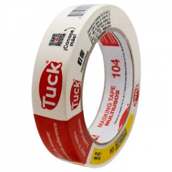 Cinta Adhesiva Masking Tuk 104, 24 mm x 50 m.