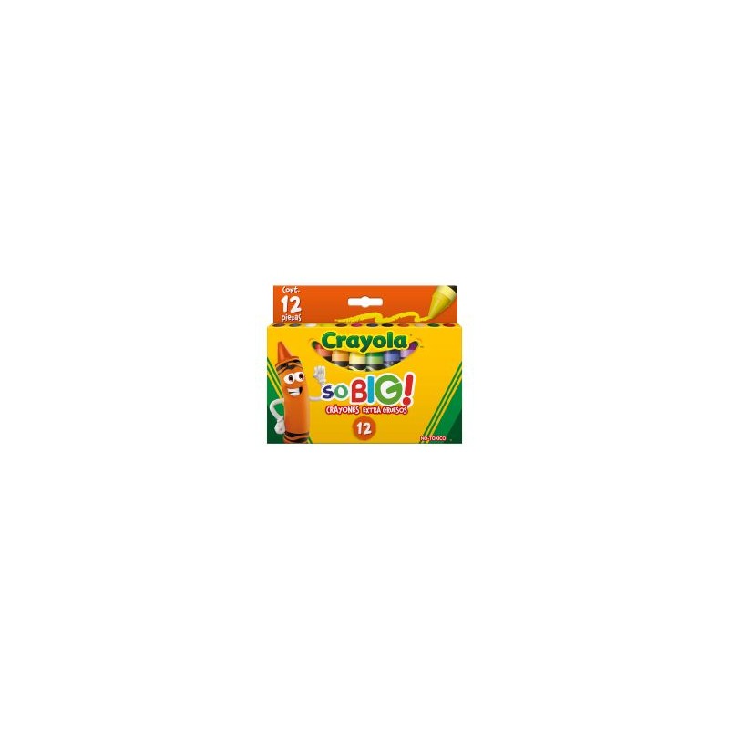 Crayones So Big! Extra Gruesos Crayola C/12 Crayola