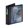 Carpeta Carta Arillo D, con Ventana Kinera 9111 1"