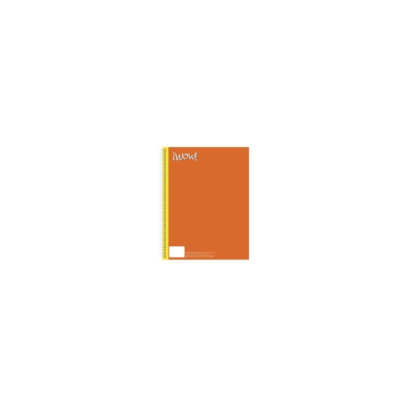 Cuaderno Profesional Wow Unicolor Raya 100 h.