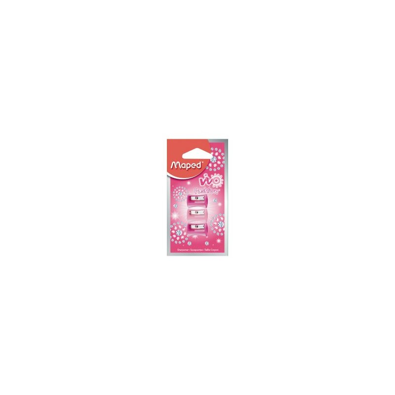 Sacapuntas Plástico Maped Vivo Fashion Bl/3