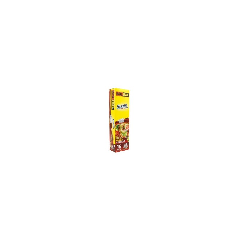 Bolsa Grande Bol-Rol Slider C/16 27 X 24 Cm 7502211161707