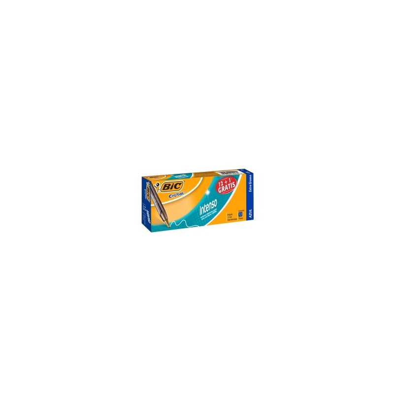Bolígrafo Punto Extra Grueso 1.6 mm Bic Intenso Azul