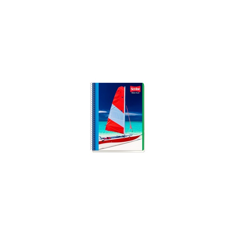 Cuaderno Profesional Scribe Mega Plus 7511 Blanco 100 h.