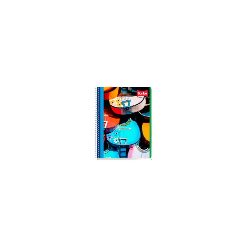 Cuaderno Profesional Scribe Mega Plus 6440 Raya 200 h.
