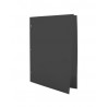 Folder de Plástico Barrilito Carta, Negro, 3 Perforaciones