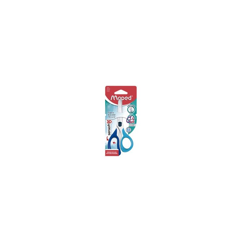 Tijera P/Oficina Maped 484455 (13 Cm) Mango Plastico Sensoft