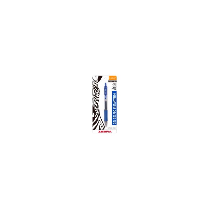 Bolígrafo Retráctil 0.7 mm Zebra Sarasa Gel Bl/1