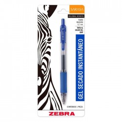 Bolígrafo Retráctil 0.7 mm Zebra Sarasa Gel Bl/1