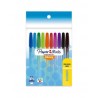 Bolígrafo Punto Mediano 1.0 mm Paper Mate Kilometrico 100 Bl/10