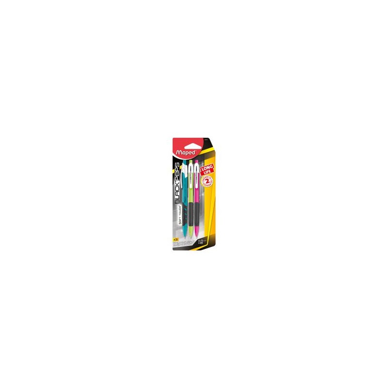 Lapicero 0.5mm Maped Longlife Bl/3