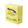 Cubo MemoTip Janel Amarillo 7.6 x 7.6 cm C/400 h.
