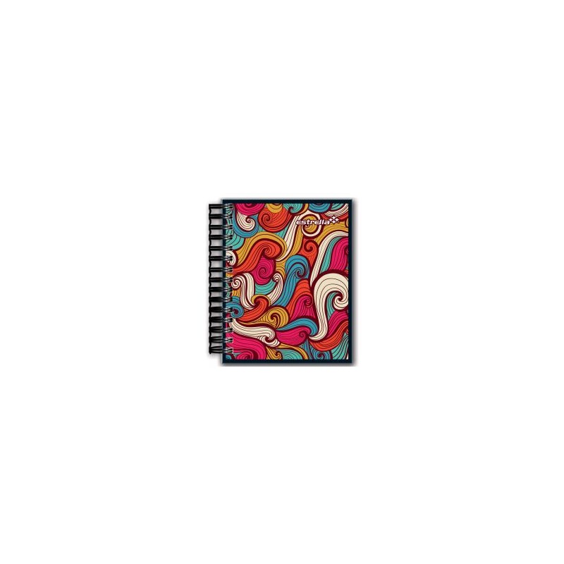 Libreta Apuntes Espiral Doble O Estrella 0561 Raya 14 x 11.1 cm 100 h.