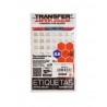 Etiqueta Estrella Transfer Chica E6Pes014 C/189 Plata Met. Autoadh.