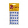 ETIQUETA ESTRELLA LESA #16 COLORES 18 MM BL/120 AUTOADHERIBLE