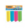 Grip Entrenador de Escritura MAE Neón Bl/4