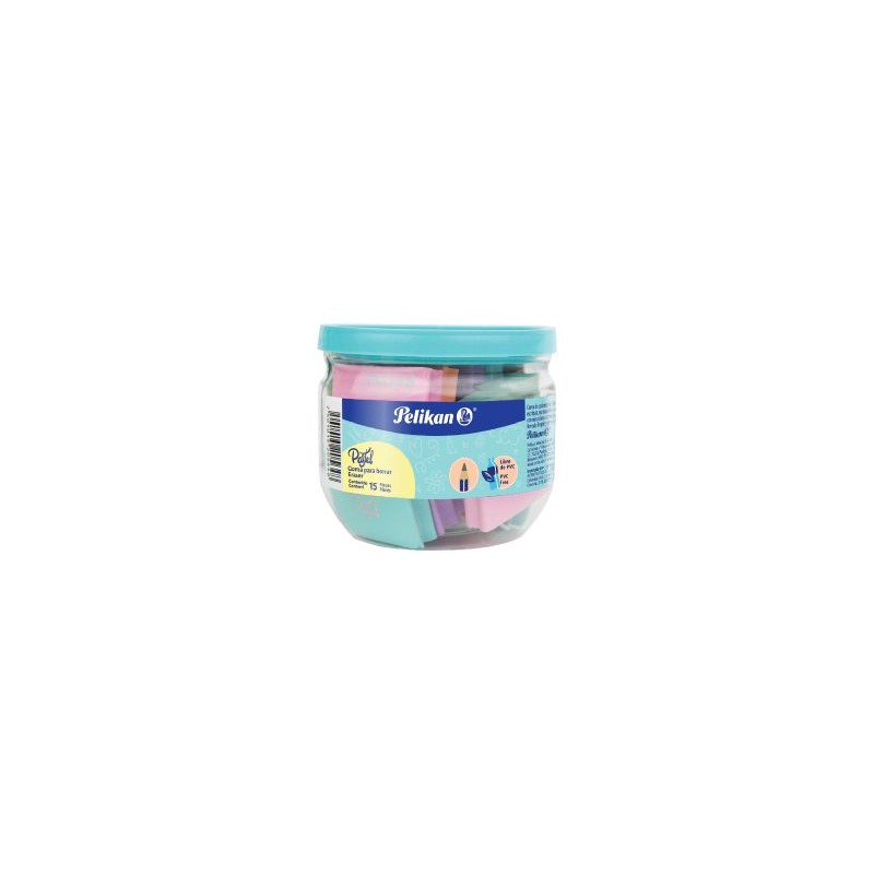 Borrador Pelikan Pastel Bote C/15