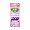 Lápices de Colores Crayola Redondos C/12 Pastel