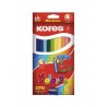 Lápices de Colores Kores Jumbo Triangulares Mina 5 mm C/12