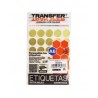 Etiqueta Sello 19 Mm. Transfer E6Q00019 Oro C/90
