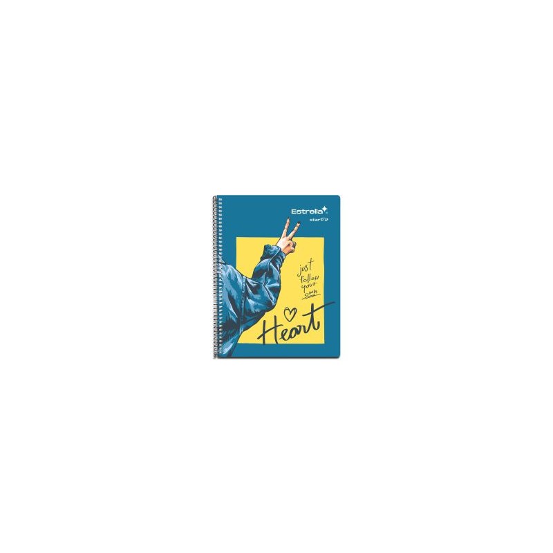 Cuaderno Profesional Estrella Starkid 0461 Blanco 100 h.