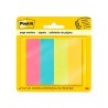 Banderitas Post-it Separador 2.2 x 7.3 cm C/4 Blocks 50 h.