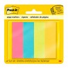 Banderitas Post-it Separador 2.2 x 7.3 cm C/4 Blocks 50 h.