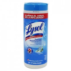 DESINFECTANTE EN TOALLAS LYSOL AROMA PRIMAVERA BOTE C/35