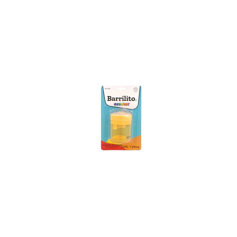 Sacapuntas con Depósito Barrilito SPT37B Bl/1
